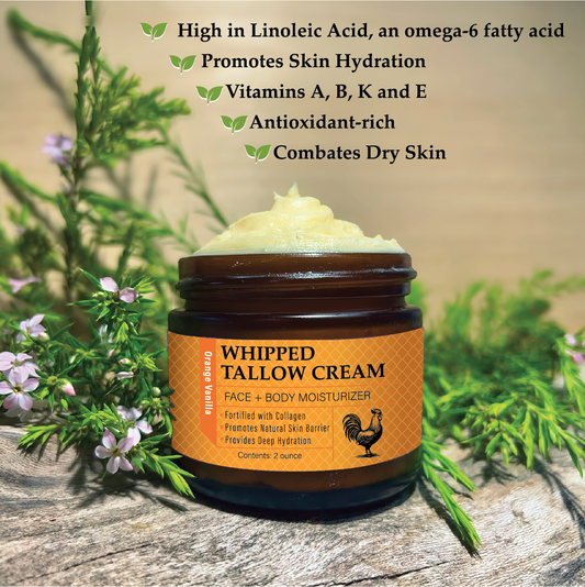 Whipped Chicken Tallow - Orange / Vanilla