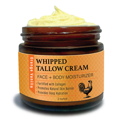 Whipped Chicken Tallow - Orange / Vanilla