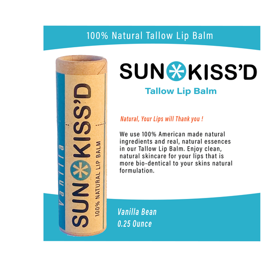 Sun*Kiss'd Lip Balm - 0.25 oz Vanilla Bean
